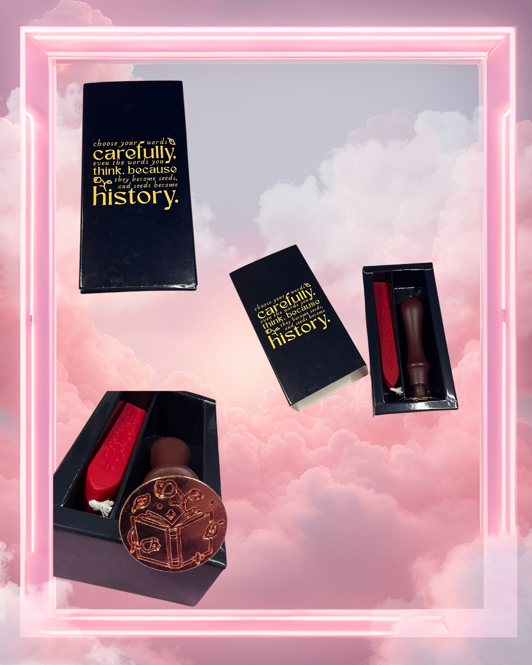 Choose Your Words Wax Seal Stamp Kit