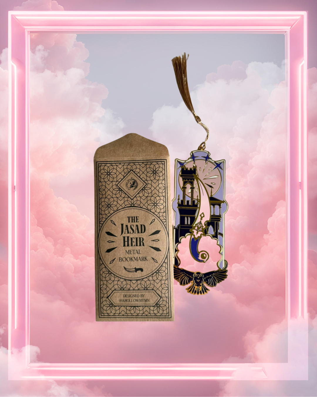 The Jasad Heir Metal Bookmark