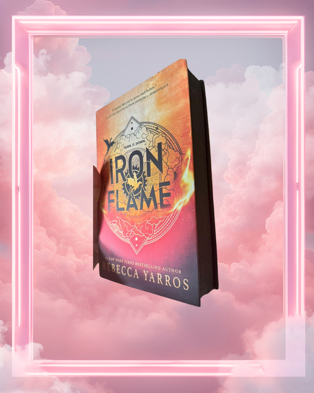 Iron Flame (US Edition - Sprayed ) by Rebecca Yarros