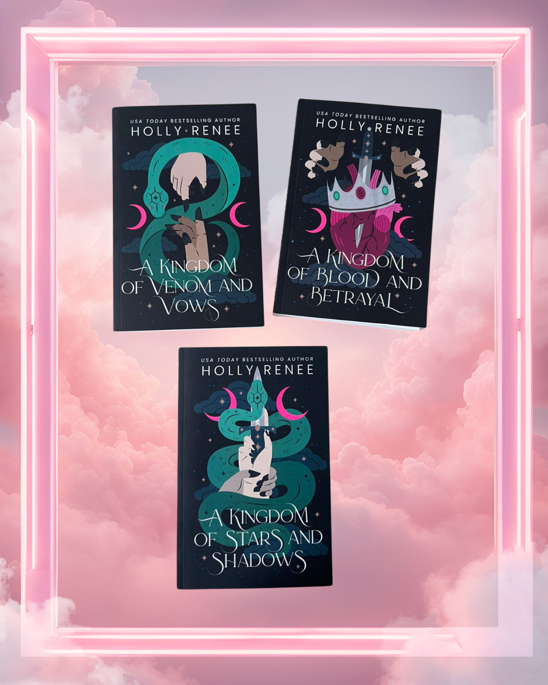 Stars and Shadows trilogy by Holly Renee
