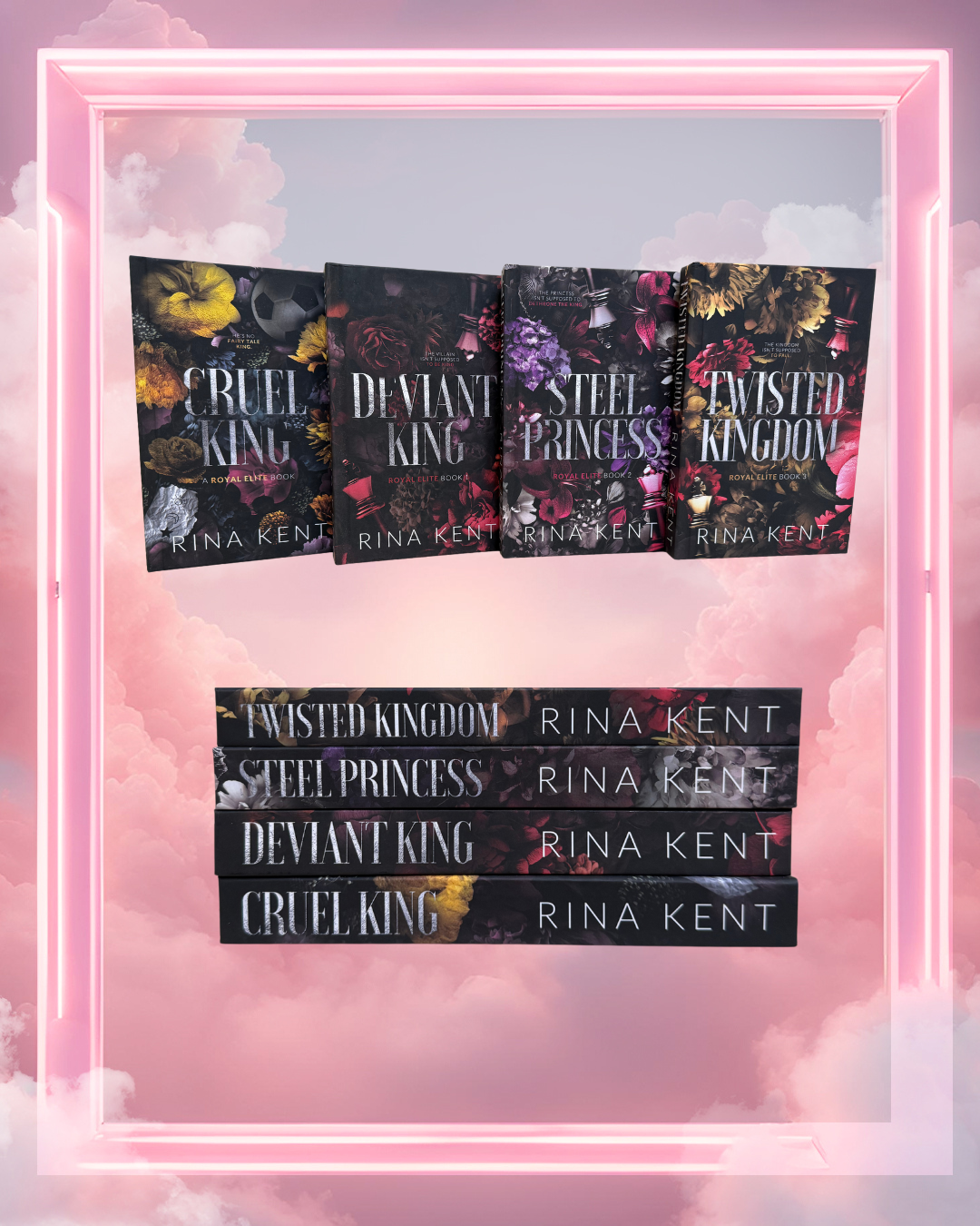 Royal Elite Series (Book 1-4) by Rina Kent (Discreet Cover)