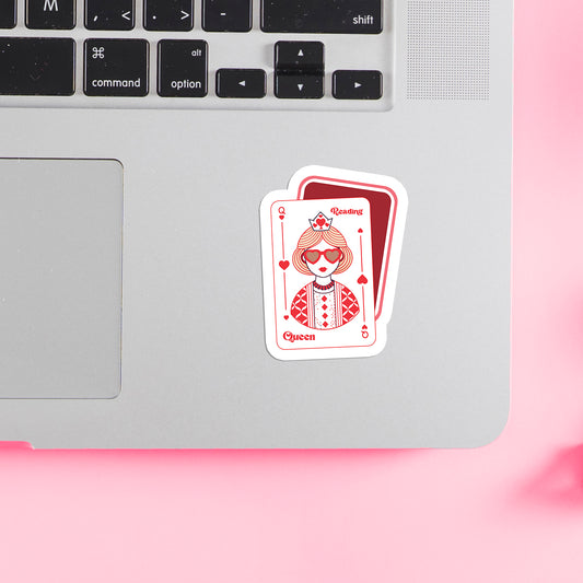 READING QUEEN STICKER