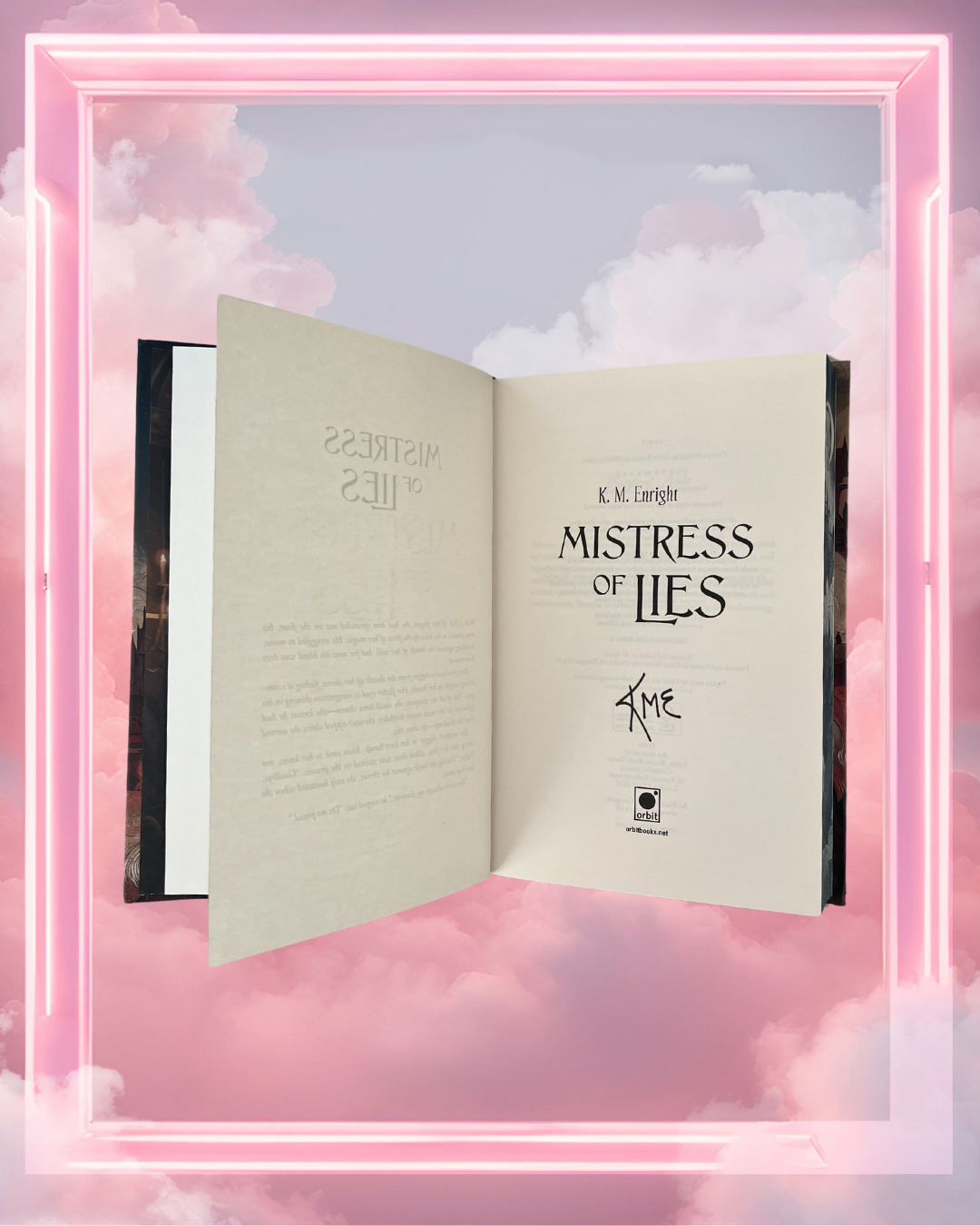 Mistress of Lies by K.M Enright