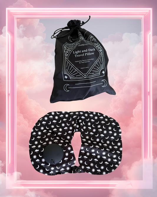 The Hurricane Wars Travel Pillow