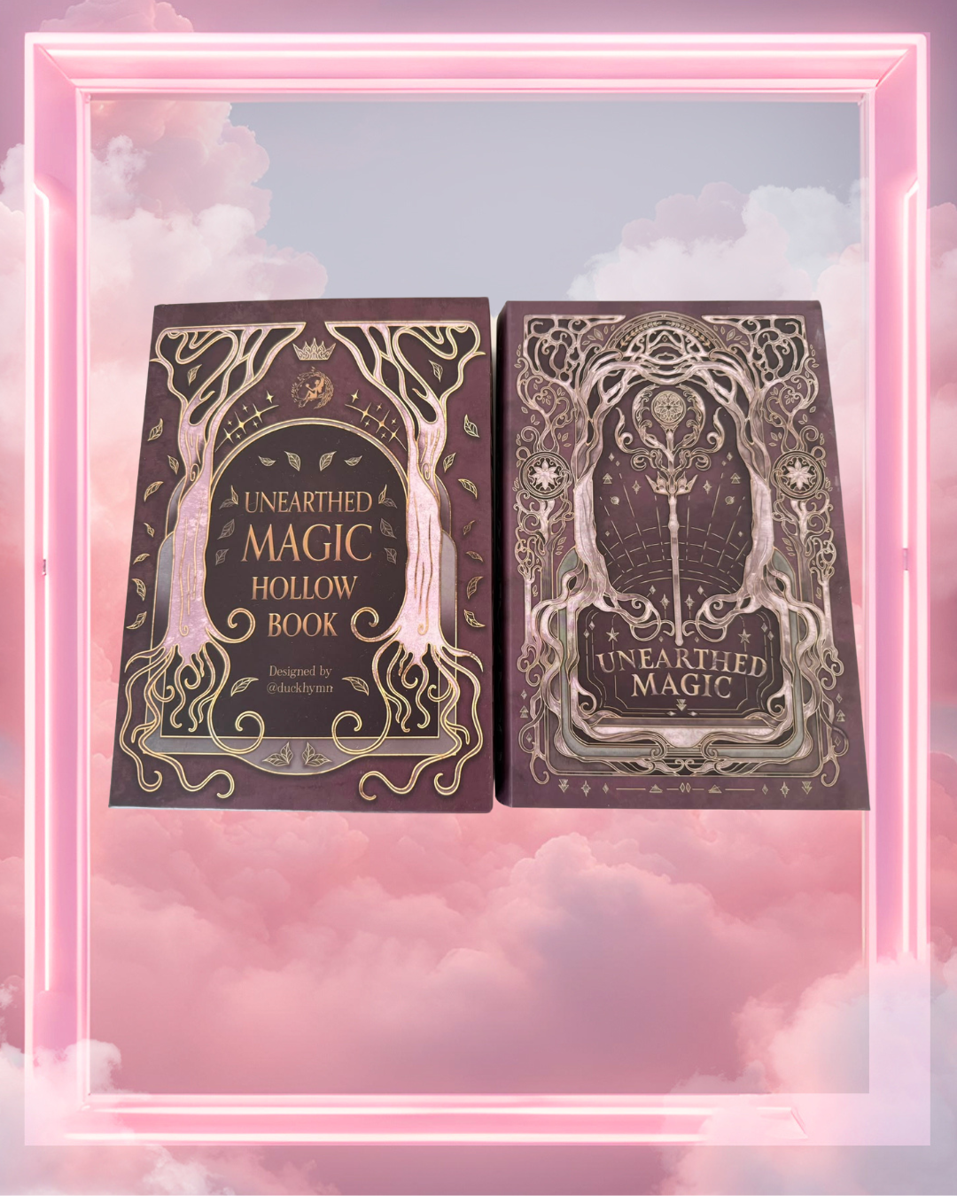 Unearthed Magic Hollow Book Tome