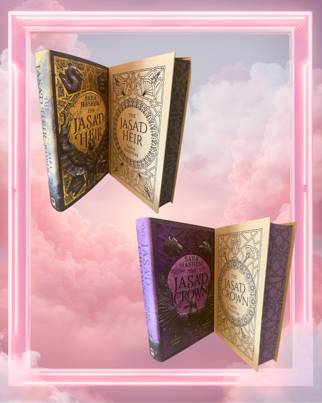 The Scorched Throne Duet by Sara Hashem (includes alternate dust jackets)