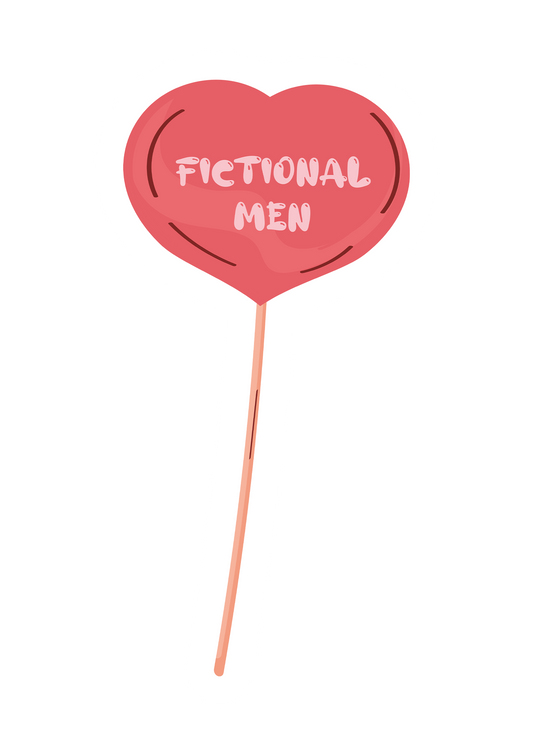 FICTIONAL MEN STICKER