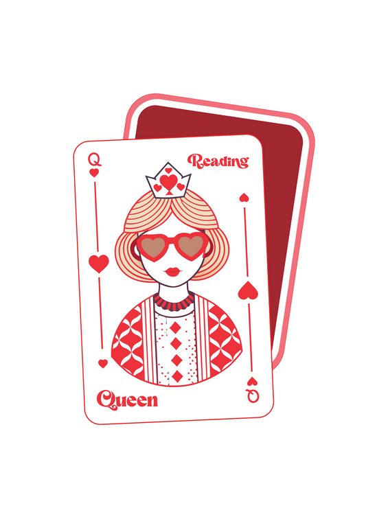 READING QUEEN STICKER